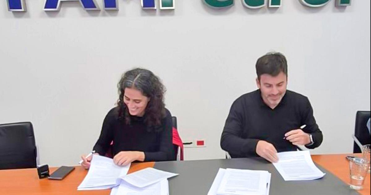 La firma del acuerdo entre Pampetrol y Ribeiro SRL para la transición operativa