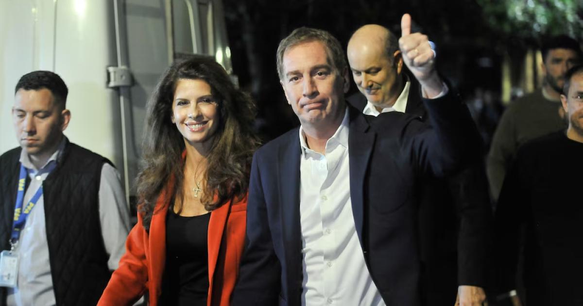 Diego Santilli y su esposa Analia Maiorana