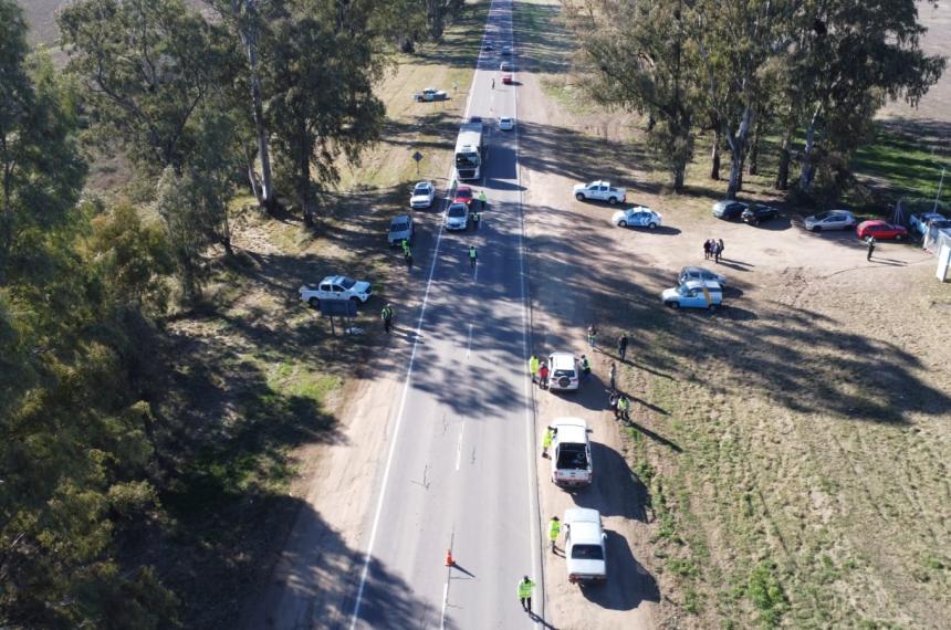 El operativo se desarrolló en el marco de la Semana de la Seguridad Vial