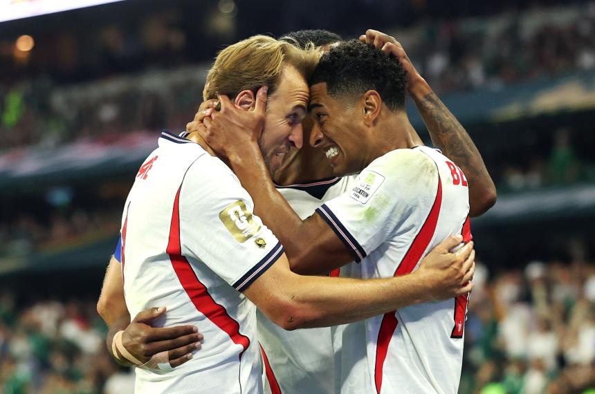 Kane y Bellingham los goleadores ingleses en el Azteca