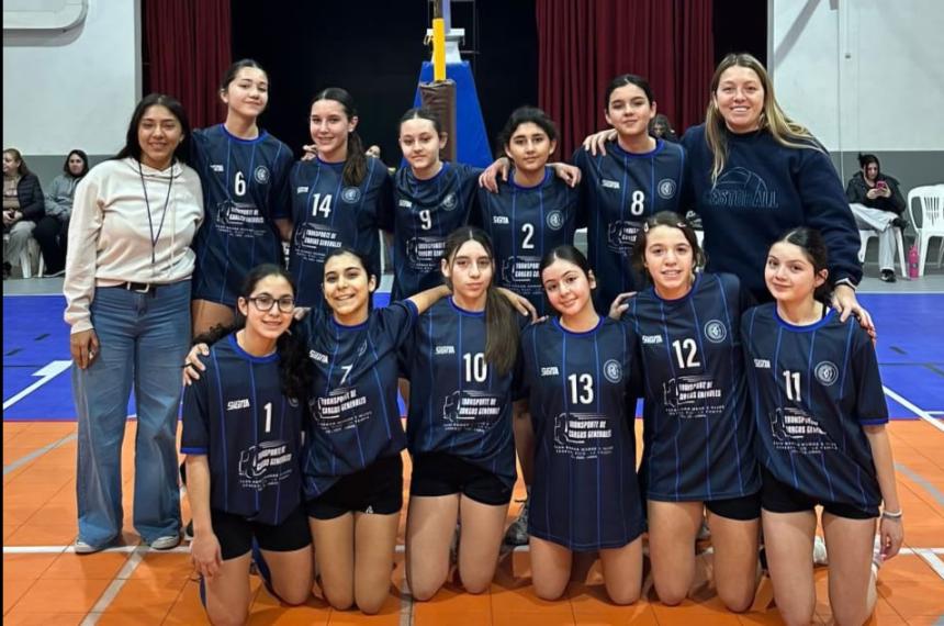 El Sub 14 de Argentino de Pico tuvo su festejo