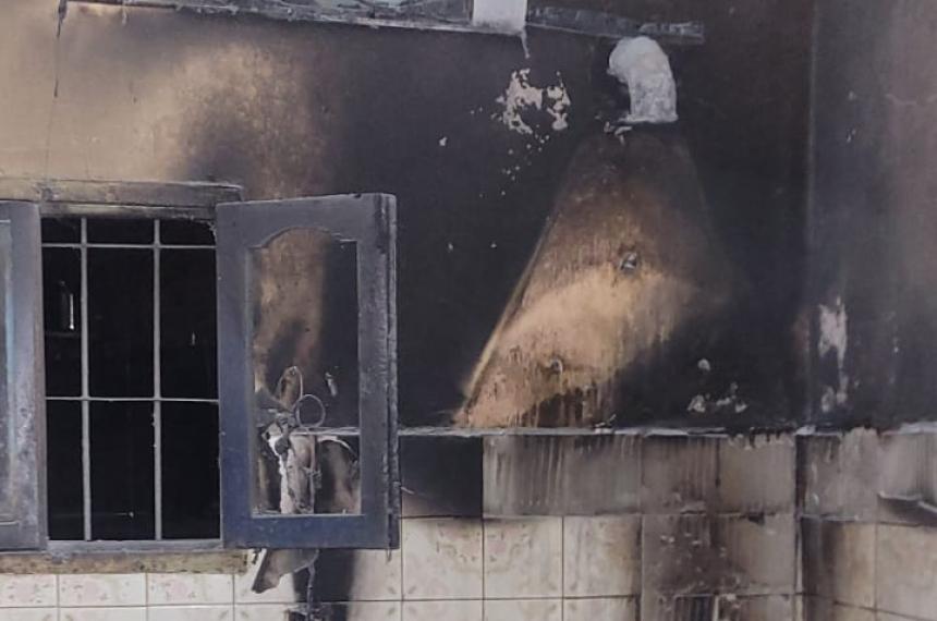 El grave episodio ocurrió anoche en una vivienda de la calle Ra�l B Díaz al 300