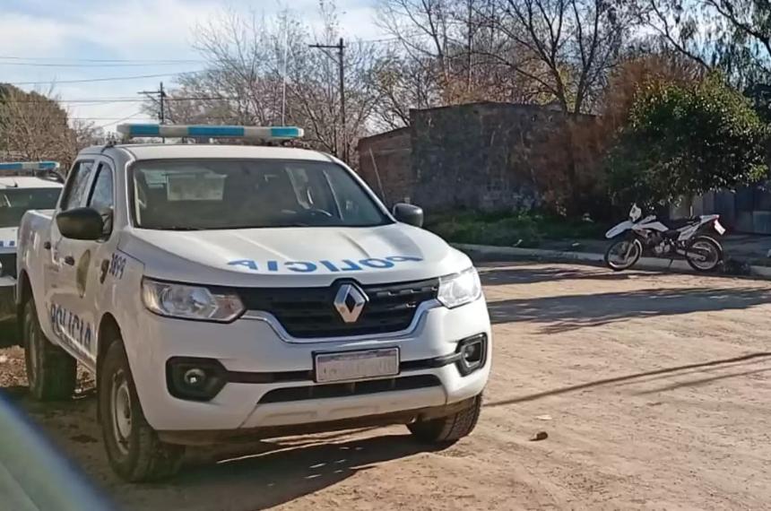 Personal policial de Castex realizó un allanamiento por el hecho