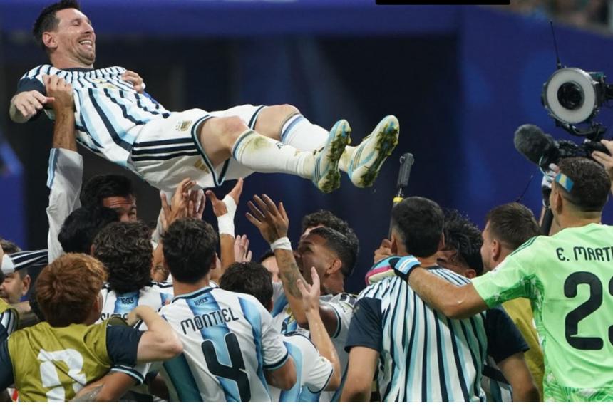 Leo Messi el hombre récord de la Selección Argentina