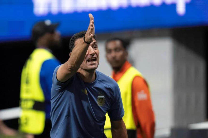 El DT vivió el partido con mucha intensidad
