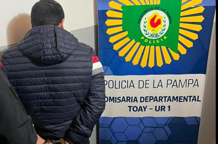 El hombre detenido por la Seccional Quinta de Toay