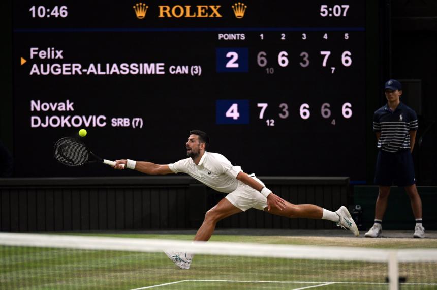 Nole quiere escribir otra p�gina en Londres