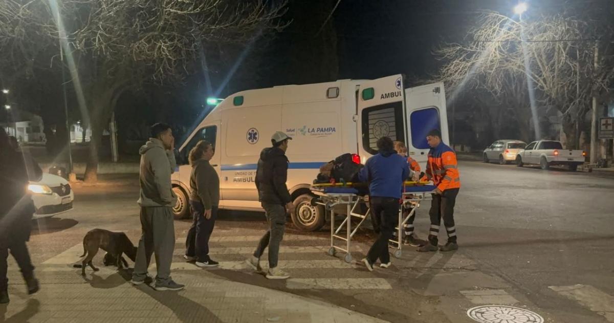 El joven lesionado fue hospitalizado
