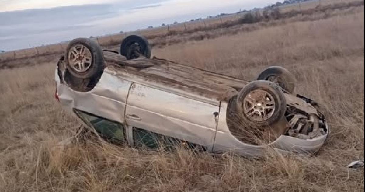 El siniestro ocurrió en el kilómetro 161 de la Ruta Nacional 35