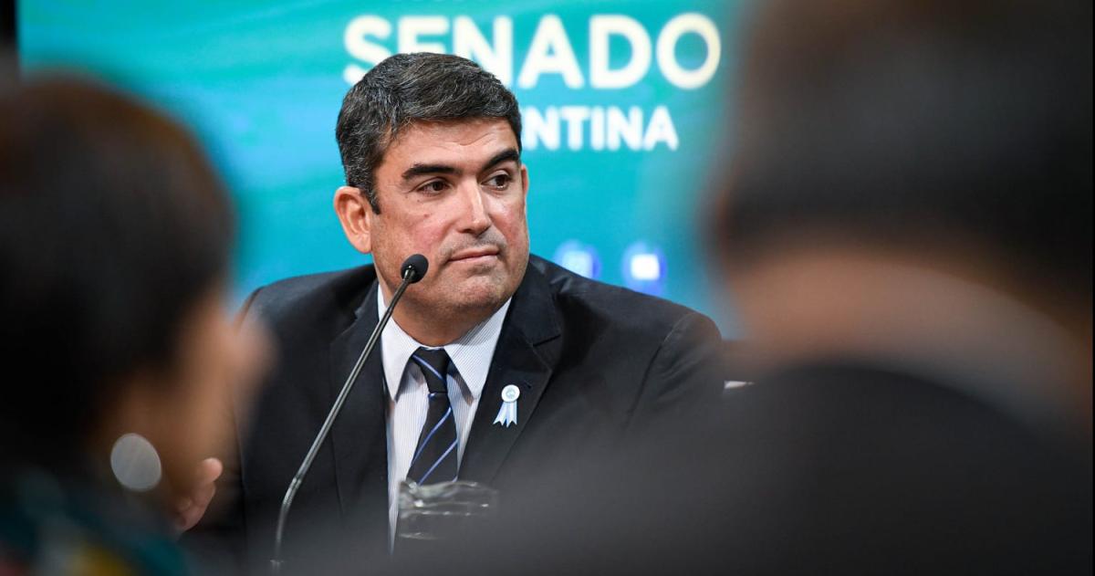 El senador Bensus�n se opone a la modificación de la Ley de Tierras