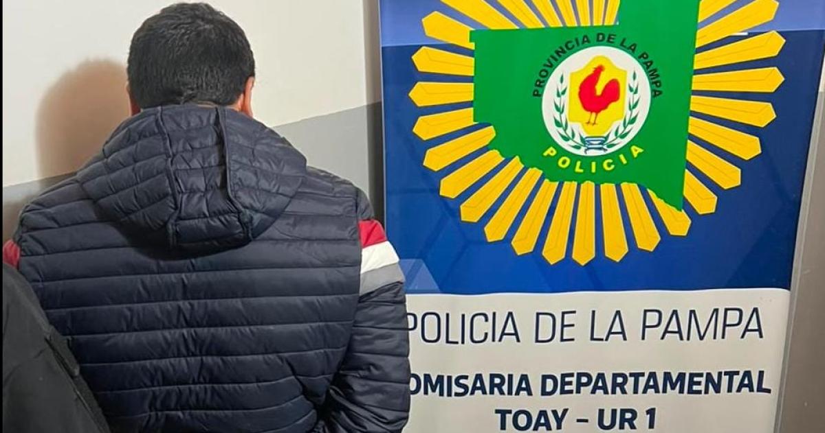 El hombre detenido por la Seccional Quinta de Toay