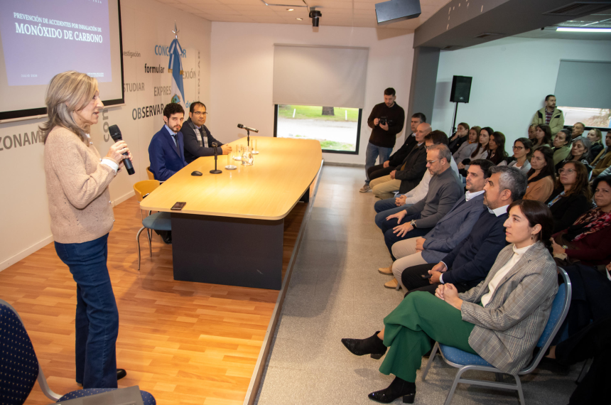 El encuentro fue en la Sala del Pensamiento