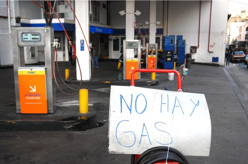 El corte de GNC lleva 22 días  en La Pampa Duro golpe a las estaciones de servicio