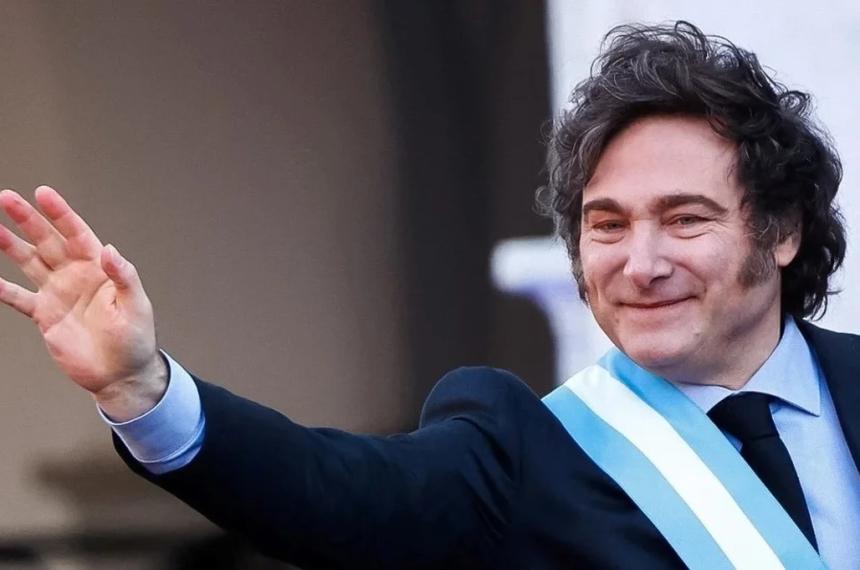El presidente Javier Milei