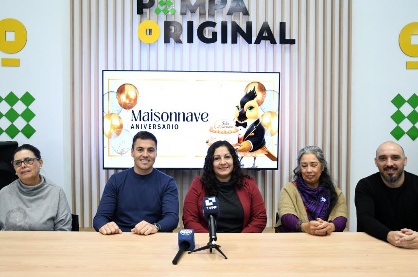 En Turismo se anunció la celebración de lo 120 años de Maisonnave