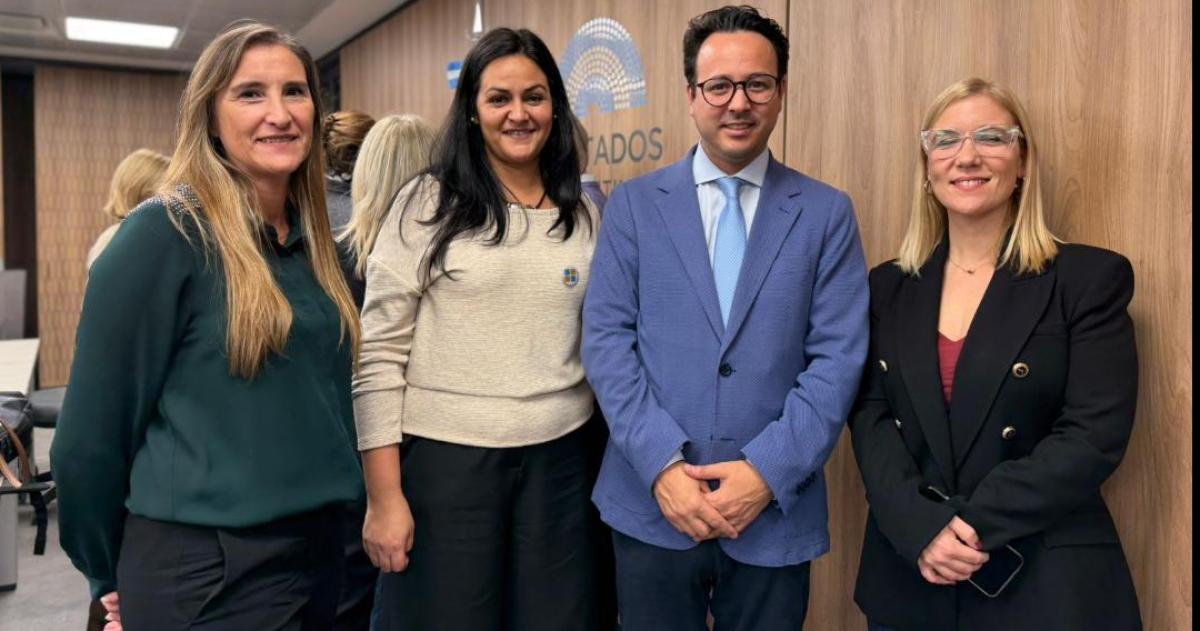 Rivas en la jornada Dislexia y otras DEA Una educación sin barreras realizada en el Congreso de la Nación