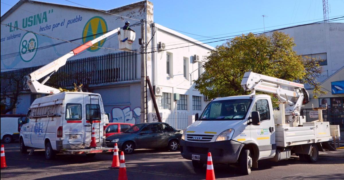 Contin�an los trabajos de la CPE  en toda la ciudad
