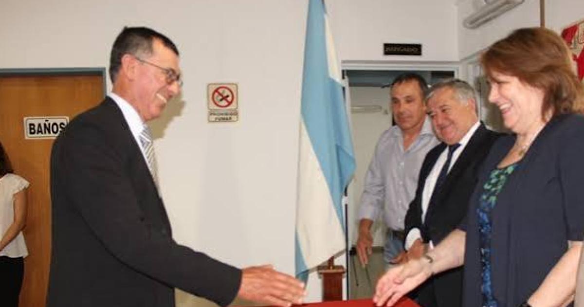 El juez de control de Victorica Carlos Espínola