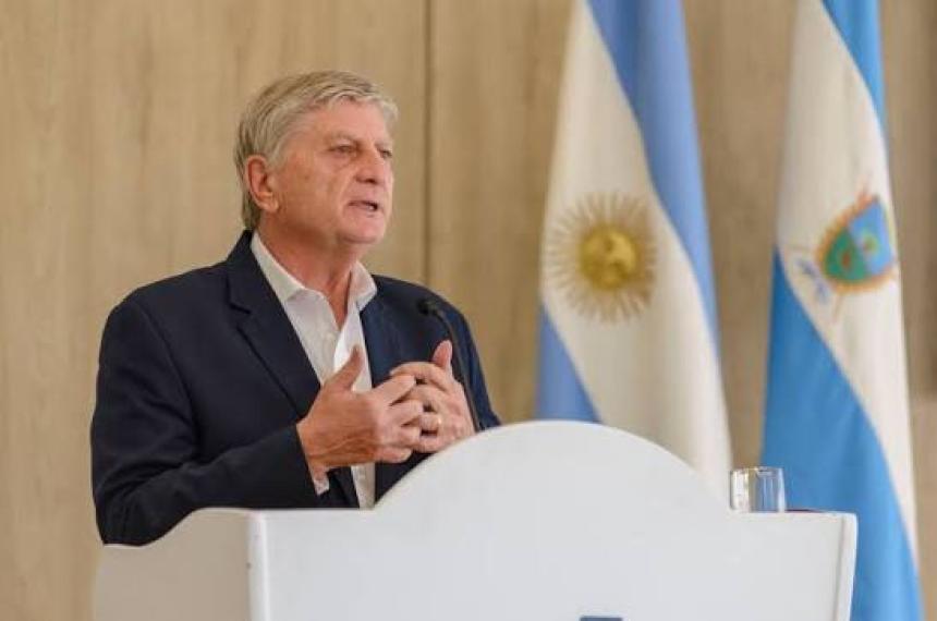 El gobernador pampeano Sergio Ziliotto
