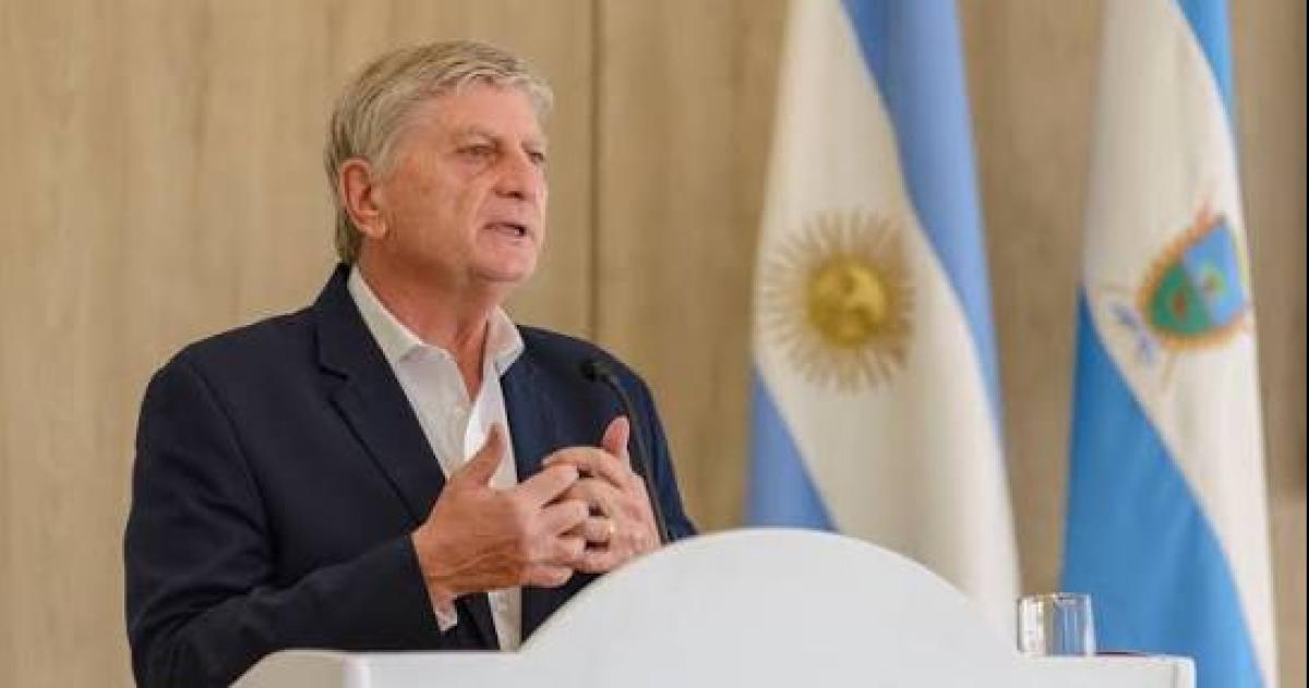 El gobernador pampeano Sergio Ziliotto