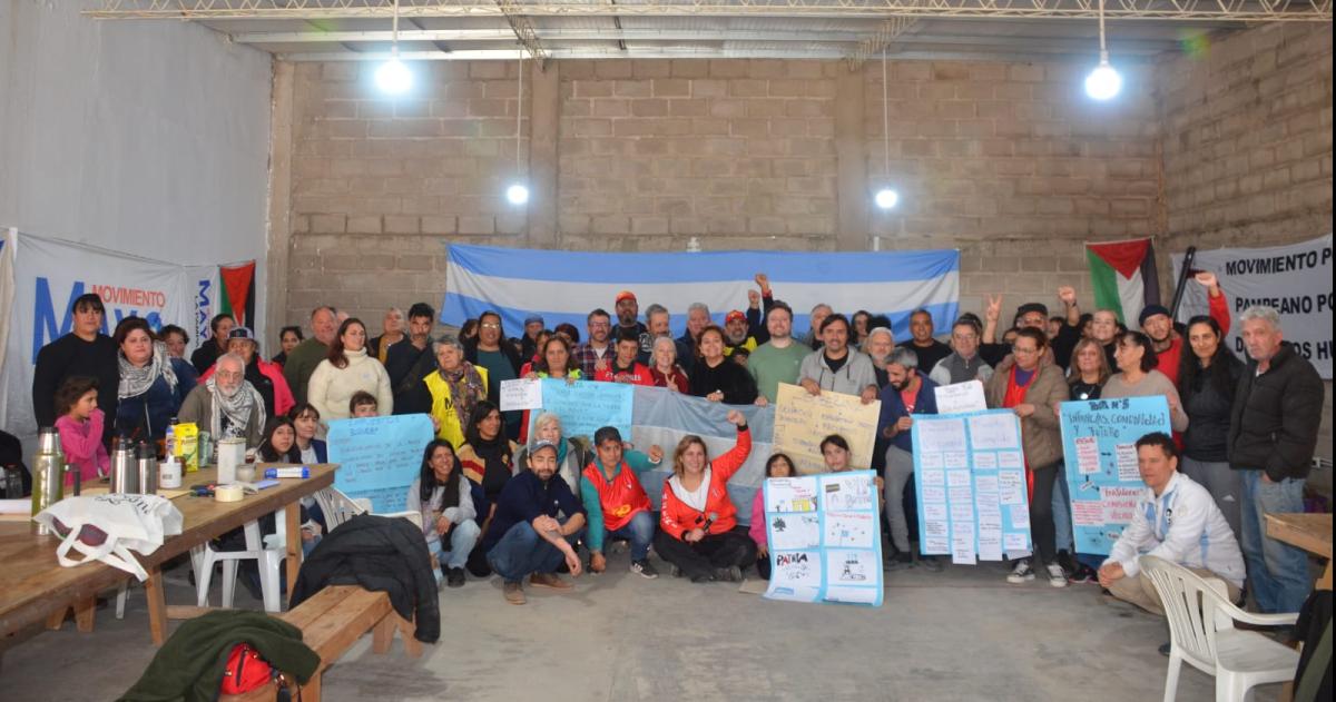 La dirigencia de las distintas organizaciones firmó un documento en com�n