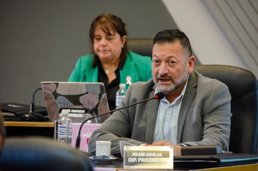 Diputado por la UCR Juli�n Pancho Aguilar