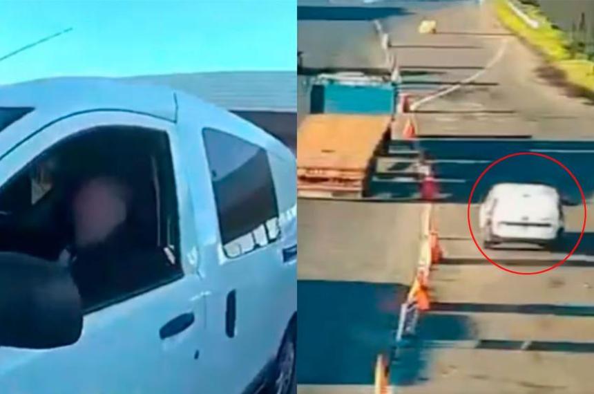 Un conductor fue inhabilitado de por vida tras agredir a un inspector de tr�nsito robarle el acta de infracción y una c�mara corporal durante un control por circular con la VTV vencida en la autopista Buenos Aires-La Plata