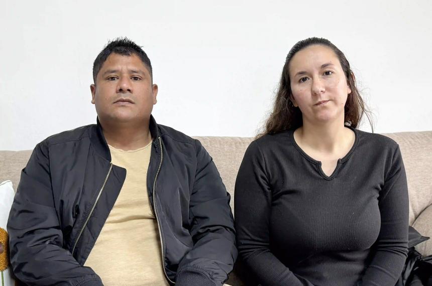 El niño se encuentra bajo el cuidado de Joaquín Díaz y Ana Laura Pizzani