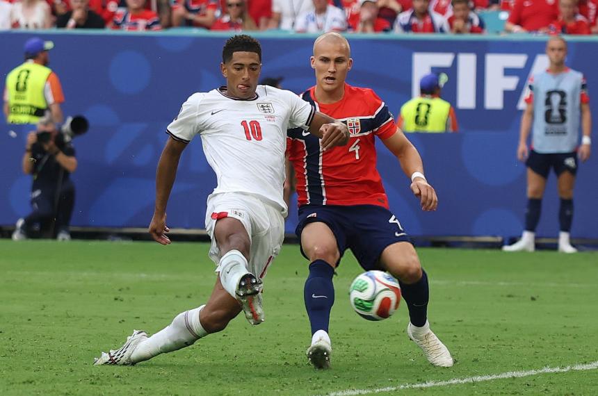Bellingham anotó otro doblete para Inglaterra
