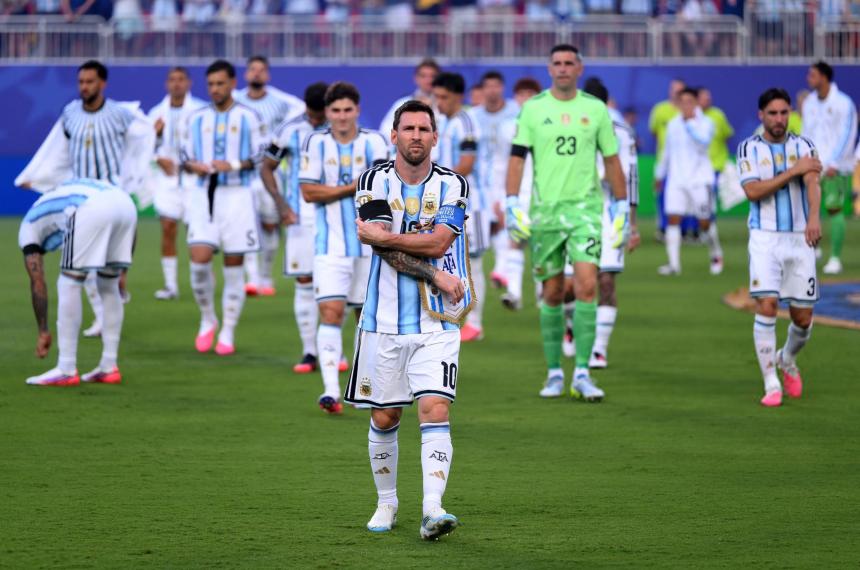 Argentina juega ante Suiza en Kansas