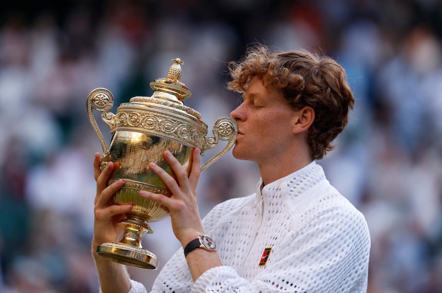 Sinner se consagró en Wimbledon por segundo año consecutivo