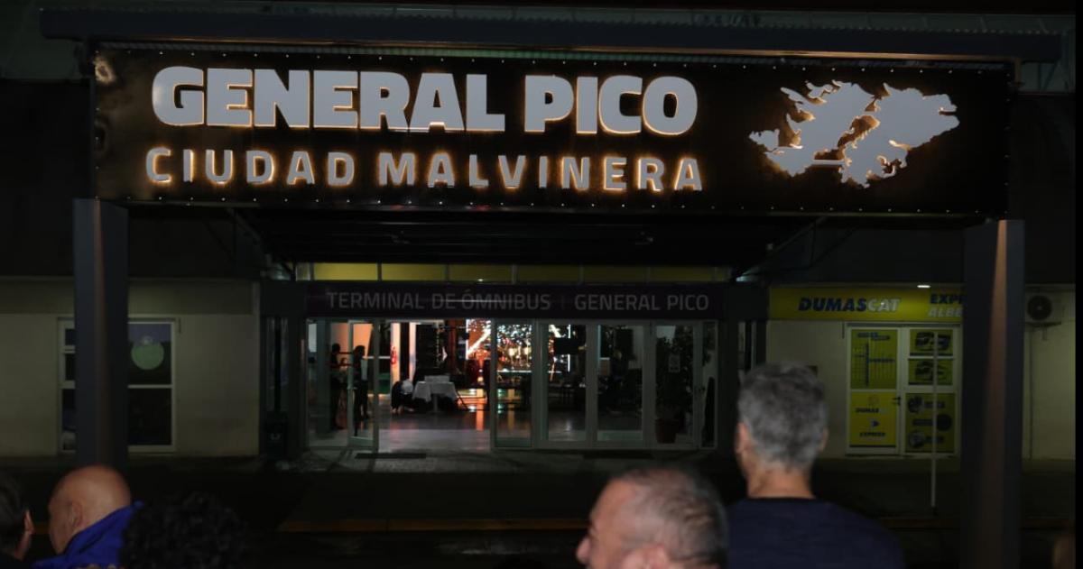 La Terminal nuevo emblema de la causa Malvinas