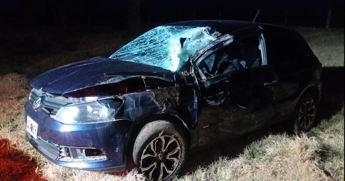 El siniestro vial fue en la Ruta Provincial 1