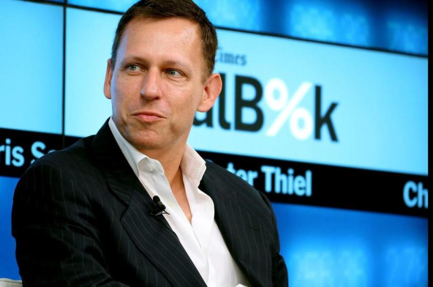 El magnate tecnológico Peter Thiel cofundador de PayPal y Palantir