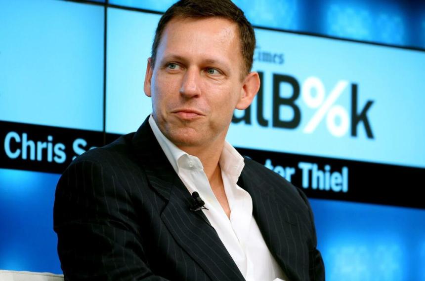 El magnate tecnológico Peter Thiel cofundador de PayPal y Palantir