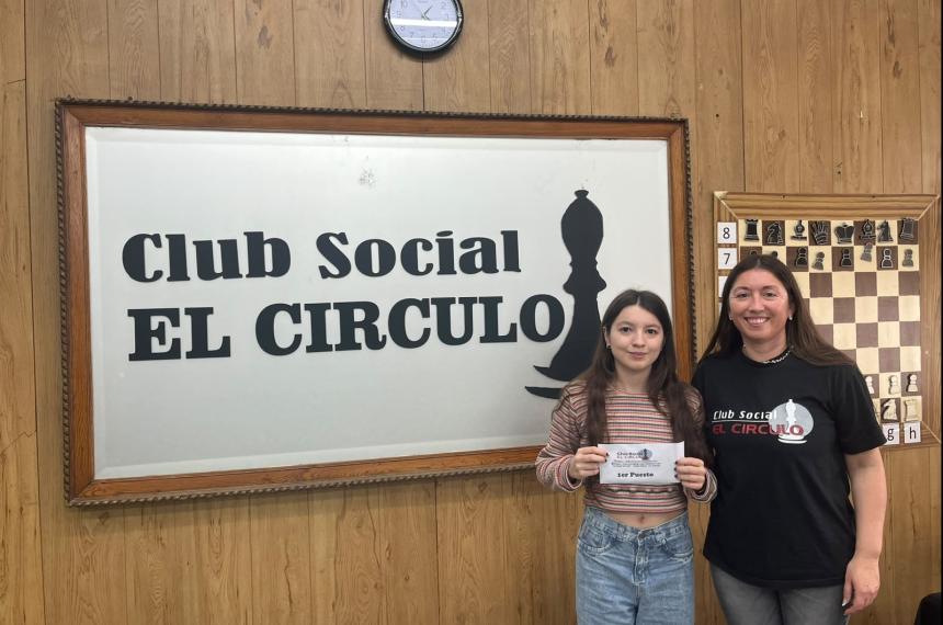 La premiación de la flamante campeona del Abierto