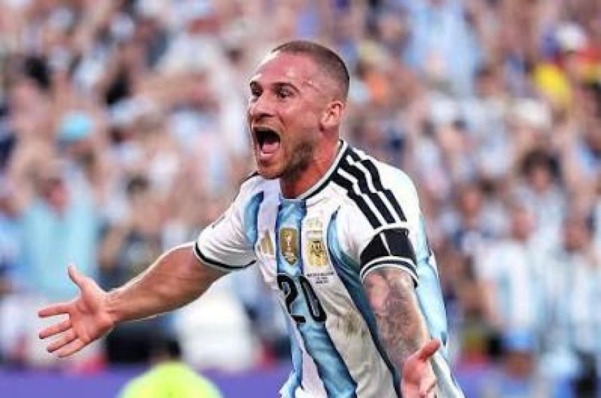 Alexis Mac Allister aportó un gol importante en el Mundial