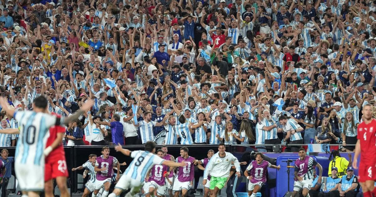 Esta vez habr� accesos diferenciados para las hinchas de Argentina y de Inglaterra