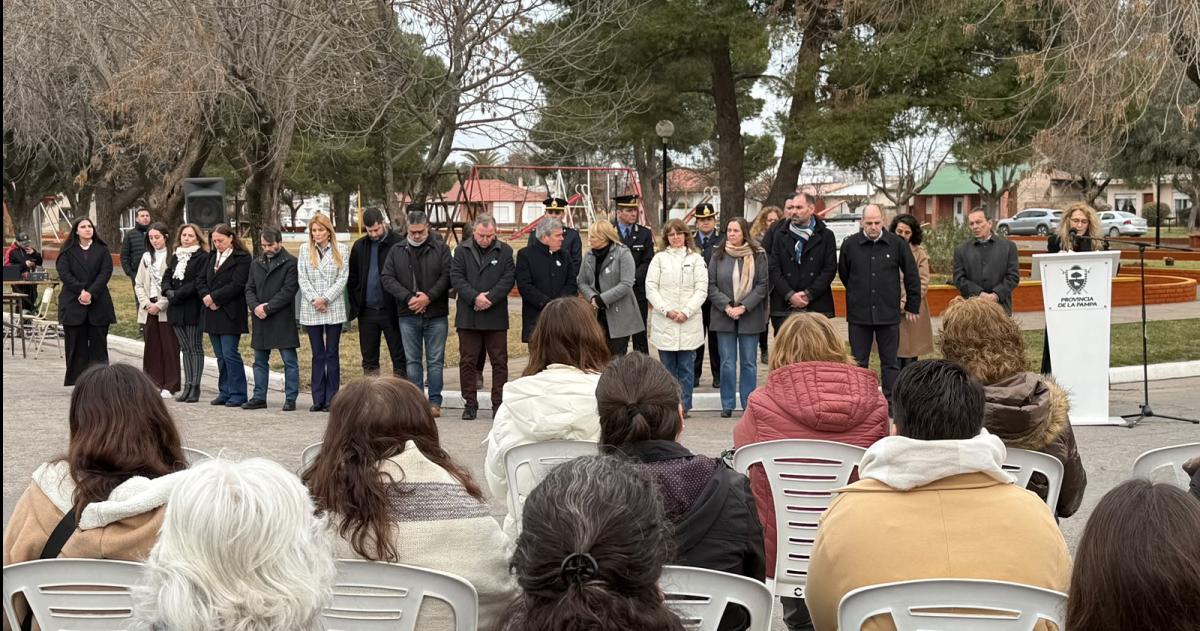Se recordó la fecha con una ceremonia realizada en la localidad