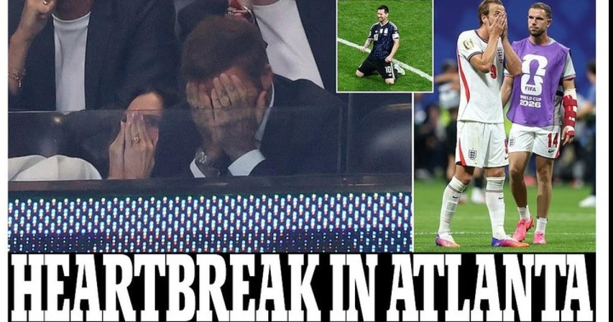 El Daily Mail habló de Corazones rotos con David Beckham en la tapa