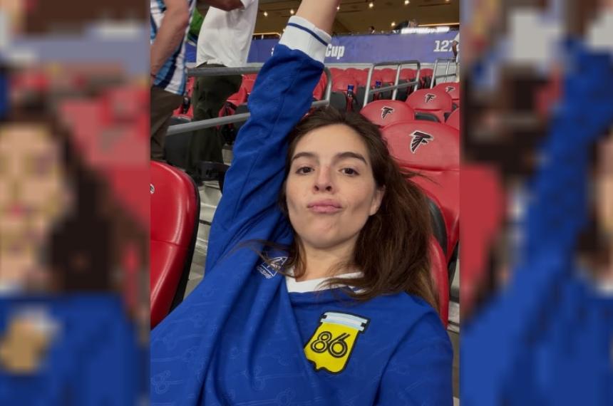 Dalma recordó a Diego Maradona tras el triunfo ante Inglaterra