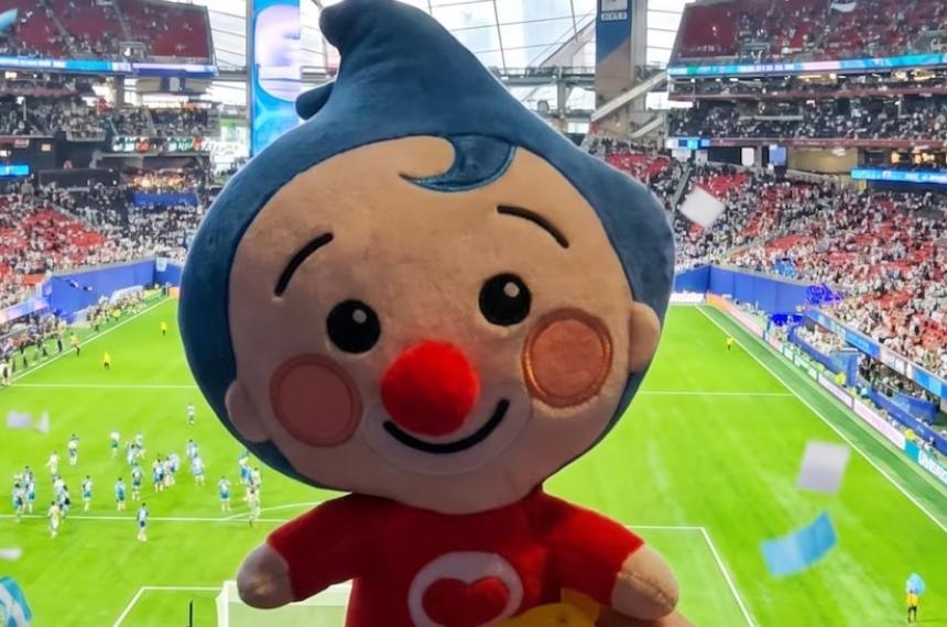 El Payaso Plim Plim se volvió viral en el gran triunfo de Argentina en la semifinal del Mundial