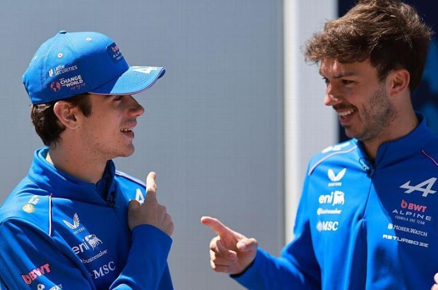 Colapinto y Gasly intentar�n sumar puntos para la escudería Alpine