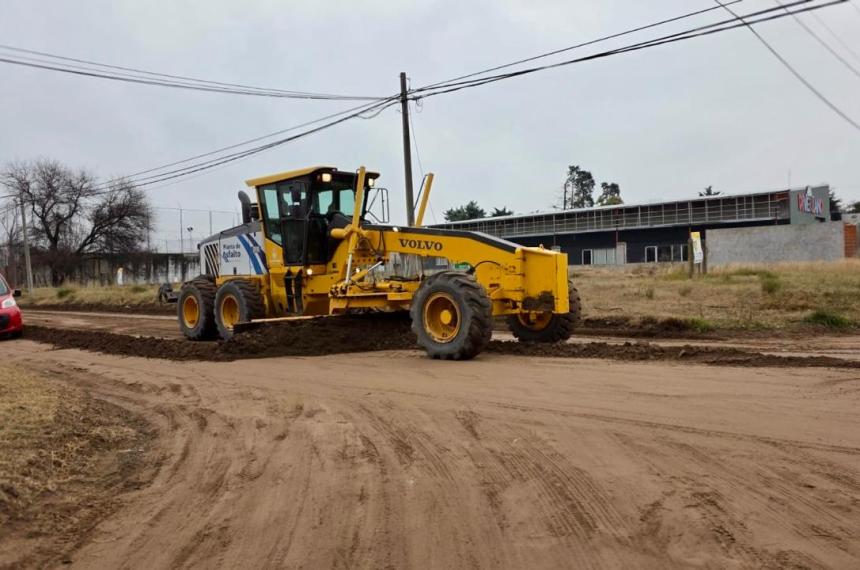 Las tareas comunales abarcaron a distintos barrios de Santa Rosa