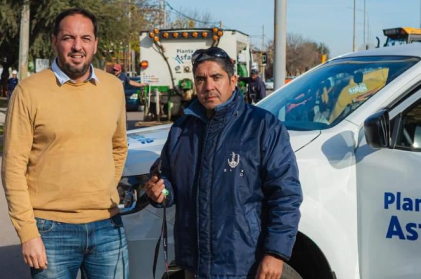 Di N�poli propone que la planta de asfalto preste servicios para el interior de la provincia