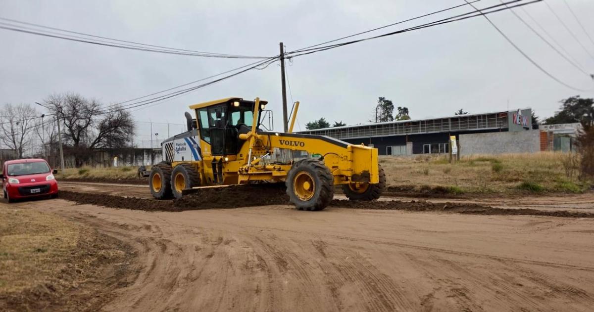 Las tareas comunales abarcaron a distintos barrios de Santa Rosa