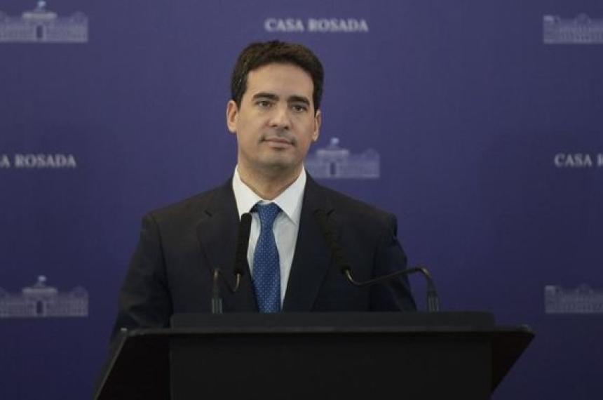 El vocero presidencial Adri�n Ravier