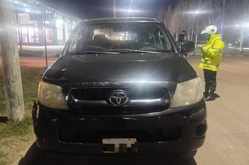 El hecho ocurrió anoche en la intersección de 13 de Caballería Este Falucho y Bolívar