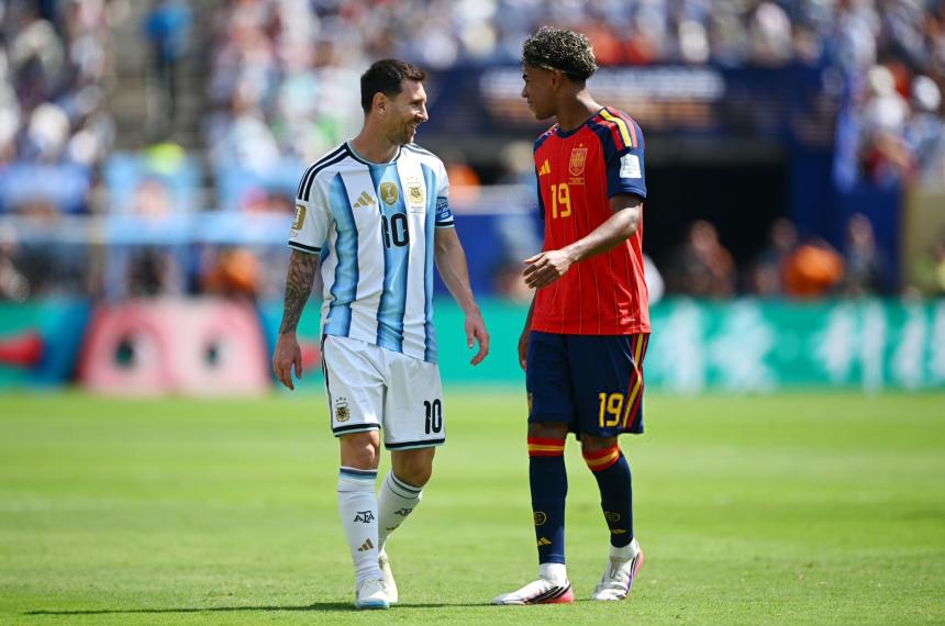Messi y Yamal duelo de generaciones