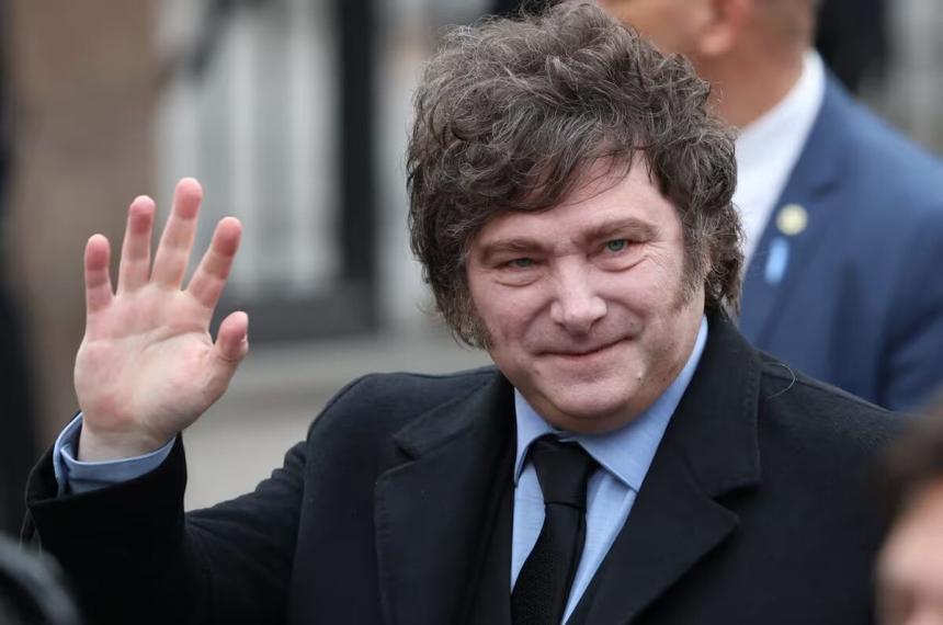El presidente Javier Milei